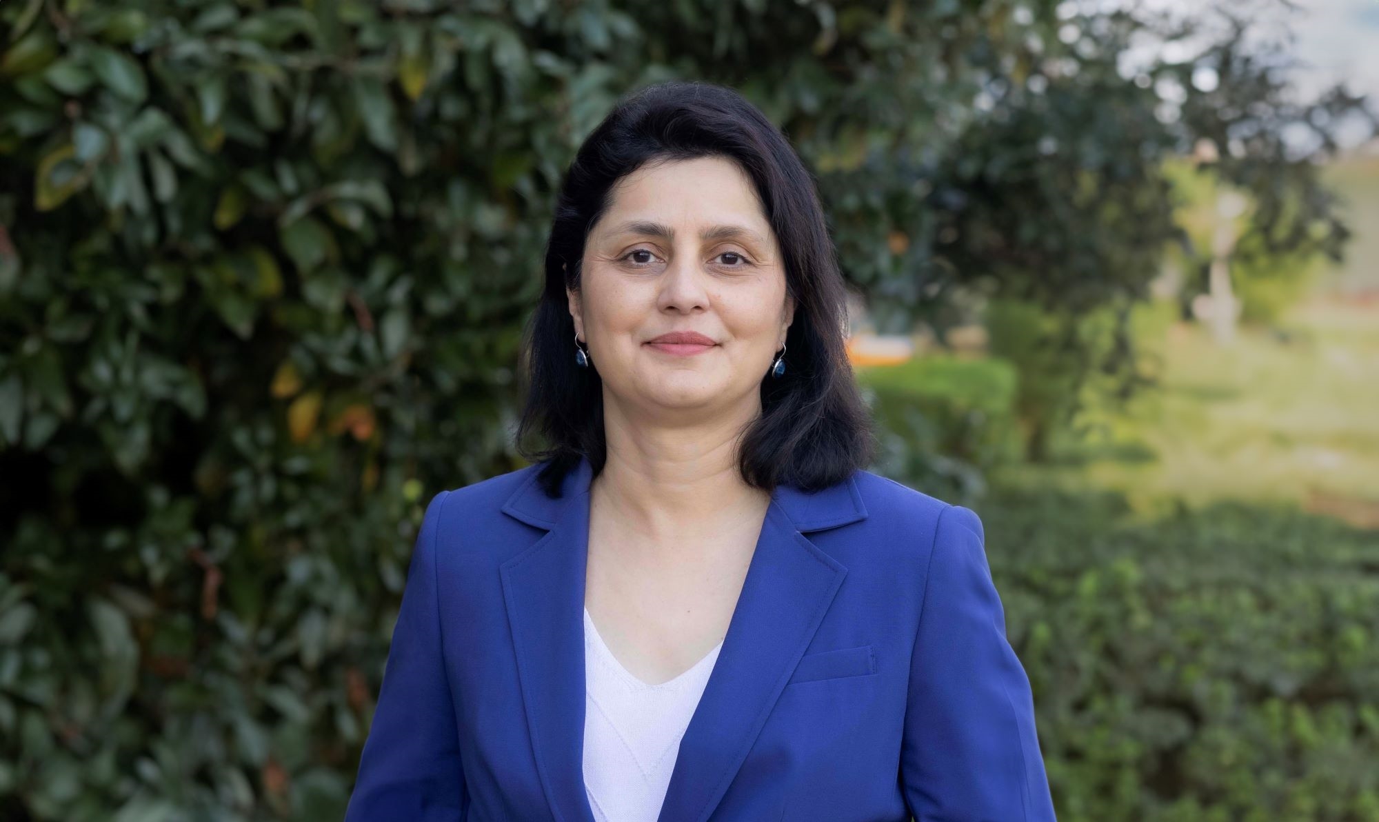 Bijal Balasubramanian, MBBS, PhD, professor of epidemiology and the Rockwell Distinguished Chair in Society and Health at UTHealth Houston School of Public Health. (Photo by UTHealth Houston)